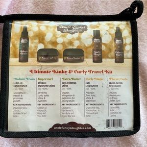 UNCLE FUNKY’S ULTIMATE KINKY & CURLY TRAVEL KIT